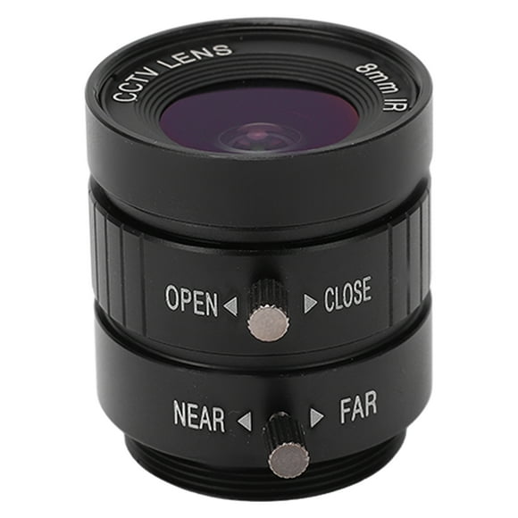 Lente de enfoque manual, lente de montaje CS de 3 MP, lente CS para cámara CCTV, elegante y moderna