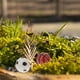 thumbnail image 3 of Set de 10 piezas de deportes: fútbol y baloncesto. Accesorios en miniatura para decoración de exteriores., 3 of 8