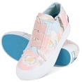 thumbnail image 5 of JENN ARDOR Women Hidden Wedge Canvas Sneakers Slip on Flats Shoes Walking Shoes, 5 of 10