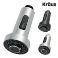thumbnail image 2 of Kraus KFS-1SS Dual Function Kitchen Faucet Sprayer, Stainless Steel, 2 of 5