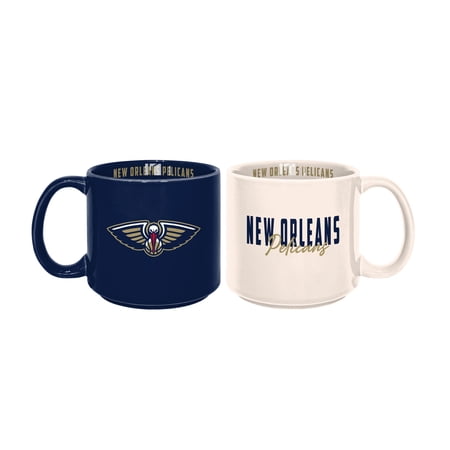 New Orleans Pelicans 2-Pack 15oz. Stackable Mug Set