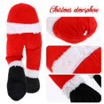 thumbnail image 4 of Adorno para árbol de Navidad MAGICLULU, pata de elfo navideño, color rojo, 4 of 9