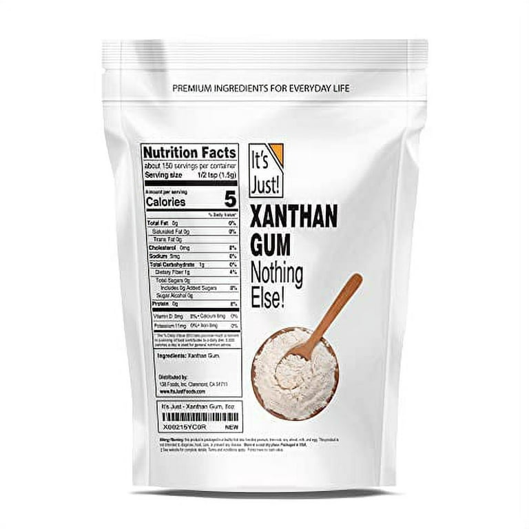 MD. Life Xanthan Gum for Baking Keto - 12 oz – 100% Natural Xanthan Gum  Powder - Keto Friendly & Gluten Free – Carb Free Xanthan Gum for Baking,  Food Thickener & Ice Cream Stabilizer 