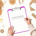 thumbnail image 2 of Cute Sparkly Glitter Clipboard 6 Color Set, Durable A4 Plastic Clip Board, Back to School Gift for Students Teachers, 2 of 7