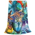 thumbnail image 2 of Cartoon Wings Of Fire Dragon Soft Lightweight Bed Blankets Plush Fuzzy Cozy Blanket Microfiber Throw Blanket For Couch, 2 of 9