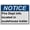 Warning Sign 1, variant on Weatherproof Horizontal ANSI Do Not Enter Sign (Trailer not secured Unsafe to enter) 8 in" x 12 in" UV Resistant Indoor Outdoor Workplace Insdustrial Caution Danger Warning SIgn