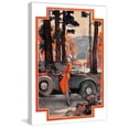 thumbnail image 3 of Marmont Hill "Lady in Orange" Painting Print on Canvas, 3 of 5