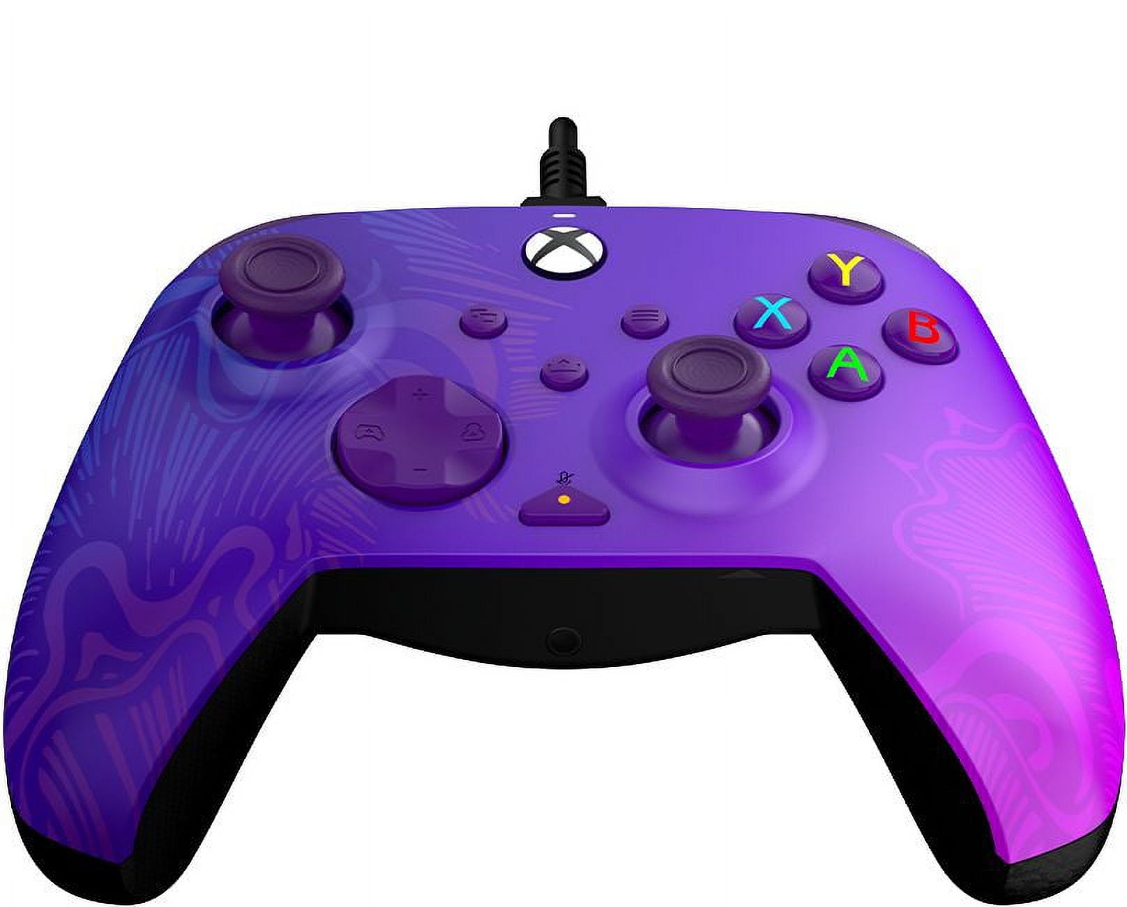 Pdp 049-023-PF Rematch Advanced Wired Controller: Purple Fade For Xbox  Series X