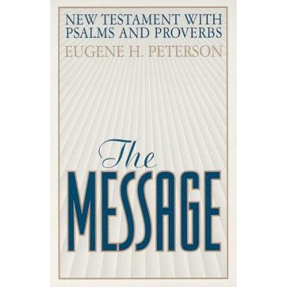 Pre-Owned Message New Testament with Psalms and Proverbs-MS (Leather Bound) 0891099182 9780891099185