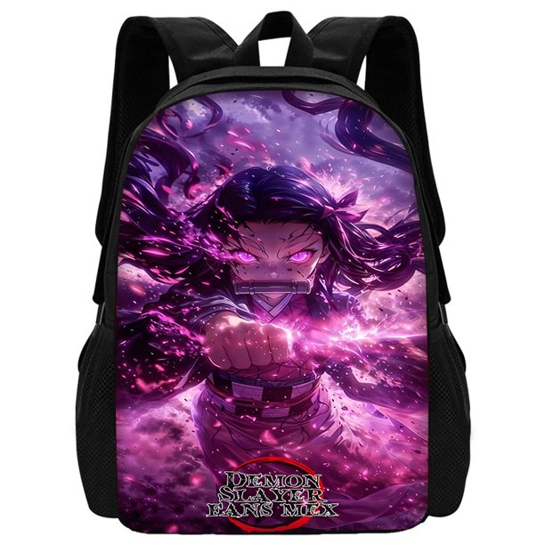 Demon Slayer-mochila escolar para niños y niñas, Juego de 3 piezas, Kamado Tanjirou, bolso de hombro, bolsas de lápices, el mejor regalo