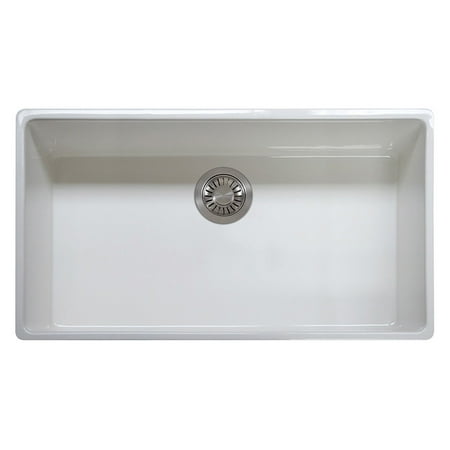Franke USA FHK710 Fireclay Farmhouse Kitchen Sink