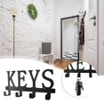 thumbnail image 3 of Adhesive Key Holder Hook Heavy Duty Hook Key Racks for Home Office Hotel School, 3 of 8