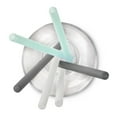 thumbnail image 4 of GoSili Straws, Standard 6pk, Charcoal/Mint/Frost, 4 of 9