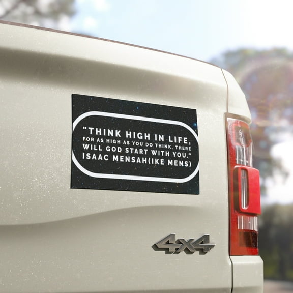 IKE MENS Quote Car Magnets