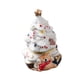thumbnail image 3 of Joyero de árbol de Navidad, adorno decorativo, ideal como regalo, decoración navideña. Blanco, 3 of 9