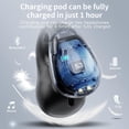thumbnail image 4 of Auriculares de conducción ósea de oído abierto con clip QAWDAWM Bluetooth 5.3, 4 of 7