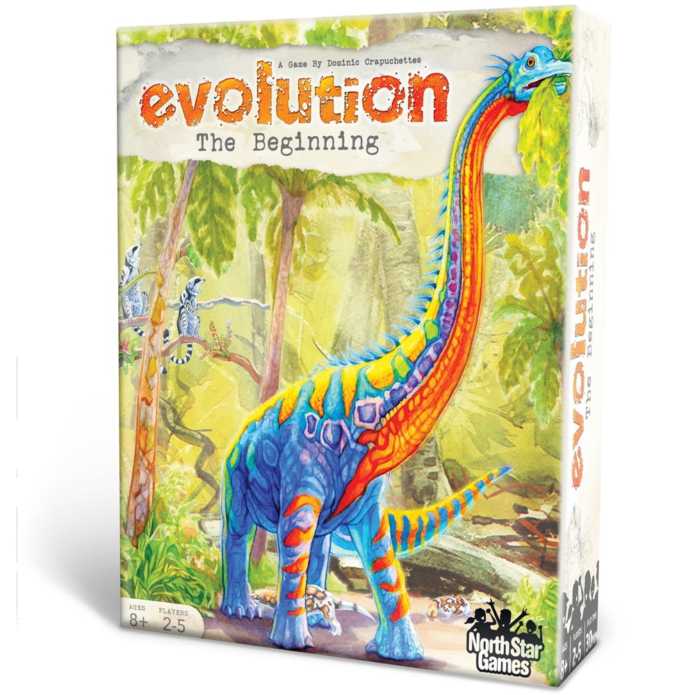 North Star Games Evolution: The Beginning Board Game – Strategic Card Game for 2-6 Players, Ages 10+