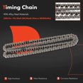 thumbnail image 4 of A-Premium 6-PC Engine Timing Chain Kit Compatible with Honda Civic 2006-2015, HR-V HRV 2016-2021 & Acura ILX 2013-2015 - SOHC, L4 1.8L 2.0L Replace# 14401RNAA01, 14211RNAA01, 4 of 9