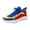 Blue, variant on Women's Arch Support Walking Shoes Orthotic Fashion Cushion Sneakers Tennis Shoes Comfortable for All Day Walking Orange Size 9.5