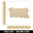 thumbnail image 2 of Beer Fun Text Wood Shape Unfinished Piece Cutout Craft DIY Projects - 6.25 Inch Size - 1/8 Inch Thick, 2 of 7
