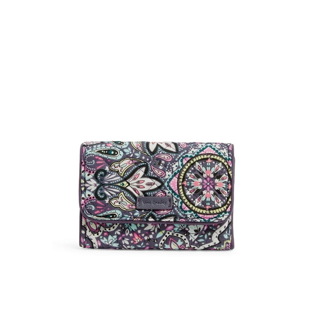 Vera Bradley Vera Bradley Iconic RFID Riley Compact Wallet Walmart