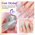 thumbnail image 4 of Esmalte de uñas MIZHSE Holographic Silver Glitter 15 ml, 4 of 8