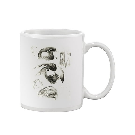 Waterbird Sketchbook Iii. Mug - Vision Studio Designs,