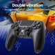 thumbnail image 5 of Controlador de juegos Consola de juegos inalámbrica Dual Shock para PS4/PS3/PC (Negro) WDOplteas Para estrenar, 5 of 6