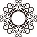 thumbnail image 3 of Ekena Millwork CMPP34RESCO Reims Architectural Grade PVC Pierced, Copper Urethane Ceiling Medallions 34"OD x 13"ID x 1"P, 3 of 4