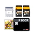 thumbnail image 1 of KODAK Mini 3 Retro 4PASS Impresora de Fotos Portátil (7,6x7,6cm) + Pack con 68 Hojas, Negro, 1 of 5