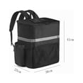 thumbnail image 3 of Mochila Termica Multifuncional Color Negra, 3 of 5