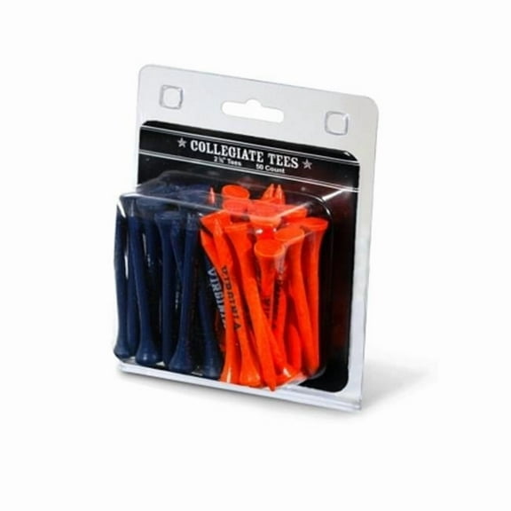 Team Golf 25455 University of Virginia 50 Imprinted Tee Pack