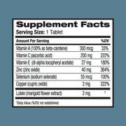 Ocuvite Eye Vitamins and Mineral Supplement With Lutein and Antioxidants for Eye Health, 120 Tablets