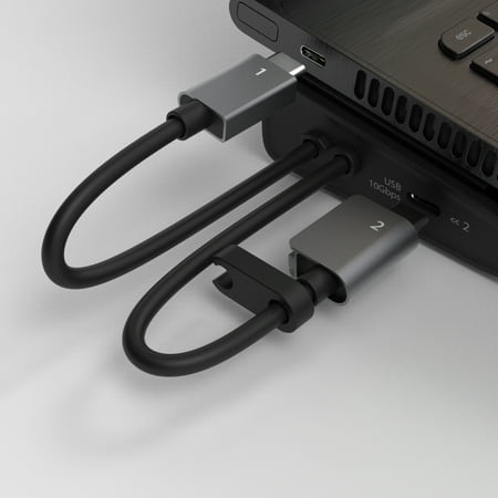 j5create - M.2 NVMe USB-C Gen 2 Docking Station - Grey & Black