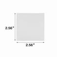 thumbnail image 3 of (2 pack) Mini Magnetic Studio Canvas Panel, 100% Cotton Acid Free White Canvas, 2.56"X2.56", 1 Piece, Academic Canvas, Great Chioce for Beginners and Hobbyists of All Skill Levels., 3 of 5