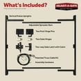 thumbnail image 3 of Adjust-A-Gate Steel Frame Gate Kit, 36"-60" Wide Opening Up To 7' High (5 Pack), 3 of 11