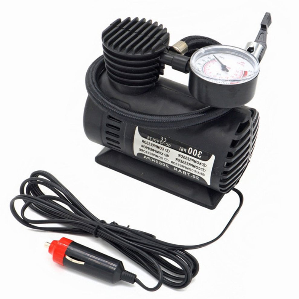 12V Mini Air Pump Car Tire Inflator Portable