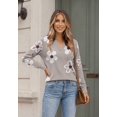 thumbnail image 3 of Zeagoo Womens Sweaters Fall V Neck Long Sleeve Tops Business Casual, 3 of 6