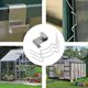 thumbnail image 5 of 100pcs Greenhouse Clamps Compatible Glass, Stainless Steel Greenhouse Window Clamps Glass Panel Fixing Clamps_Special Gift, 5 of 5