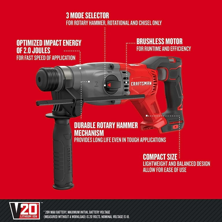 Craftsman battery hammer sale