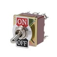 thumbnail image 2 of DPDT Lacthing Rocker Toggle Switch Heavy-Duty 10A 380V 15A 250V 6P ON/OFF 2pcs, 2 of 3