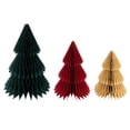 thumbnail image 6 of Northlight Accordion Honeycomb Foldable Paper Christmas Trees - 15" - Set of 3, 6 of 7