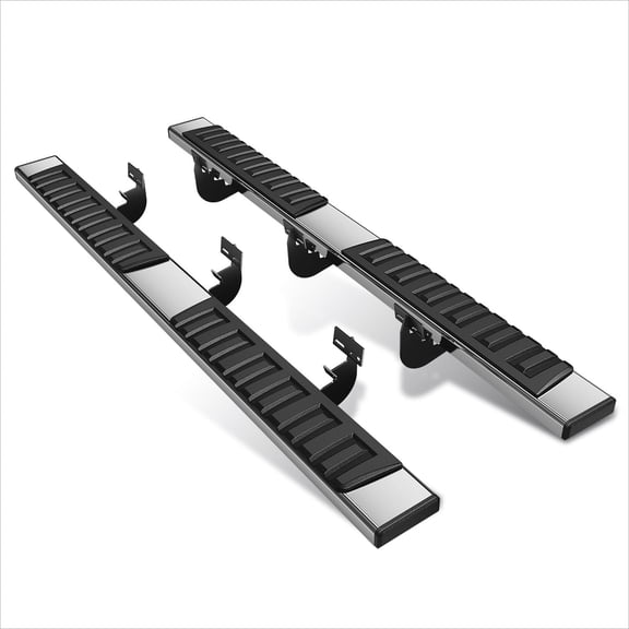6.75 Inch Side Step Running Boards Fit For Dodge Ram 1500-3500 Crew Cab 2009-2024