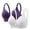 White#135, variant on YOIAVAIOY Elegant Lace Wireless Bras for Women Full Coverage Comfortable Everyday Bra White 46