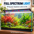 INSMART LED Aquarium Light with Timer, 22