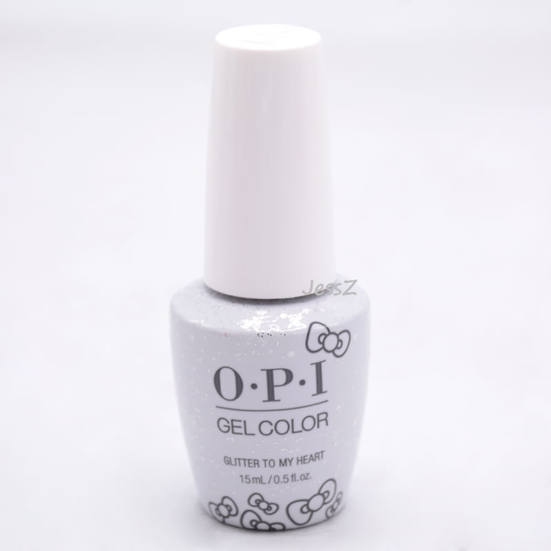 OPI Gel Polish 2019 Hello Kitty Holiday Collection HPL01 Glitter To My Heart 0.5 oz