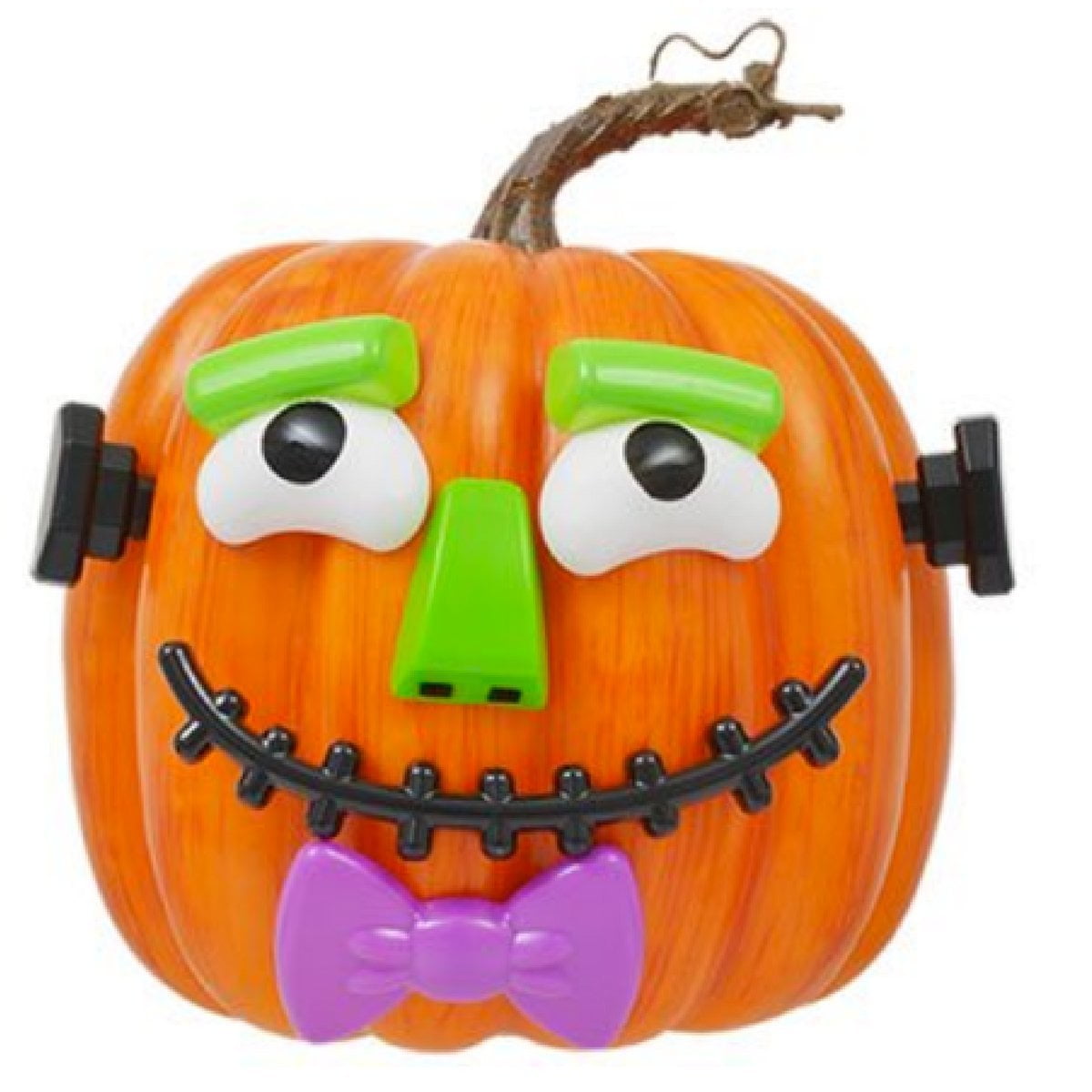 Pumpkin Decorating Craft Kit Plastic Push In No Carving (Boy), Imagine