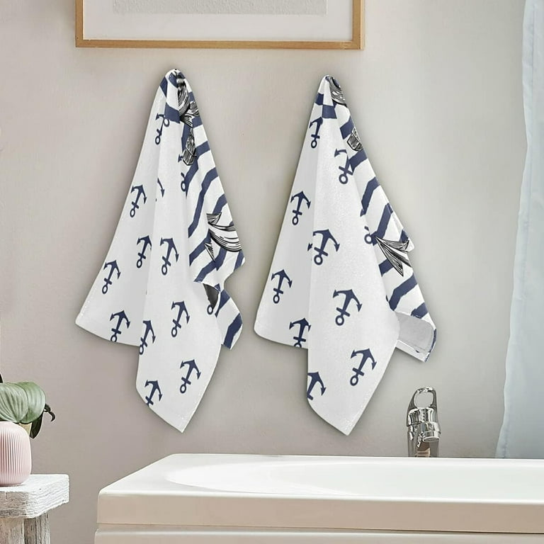 Nautical fingertip towels sale
