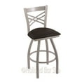 thumbnail image 4 of XL 820 Contessa 36" Swivel Extra Tall Bar Stool with Black Wrinkle Finish and Canter Bordeaux Seat, 4 of 7