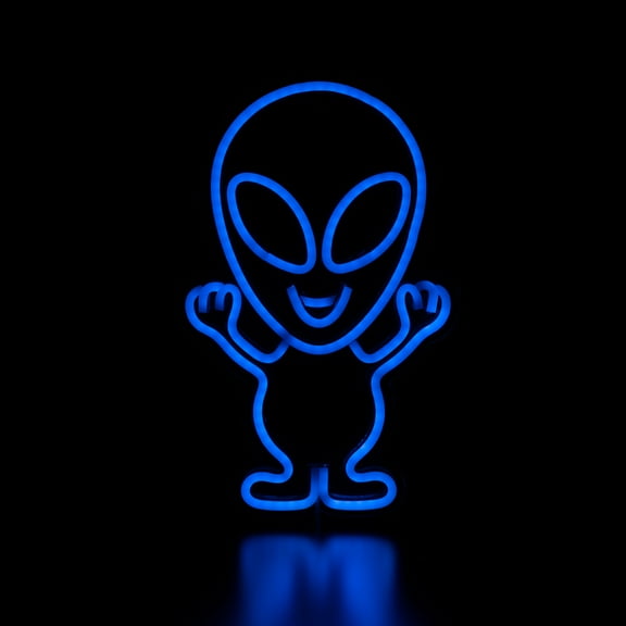Northlight LED Alien Neon Lighted Wall Art - 16.75"